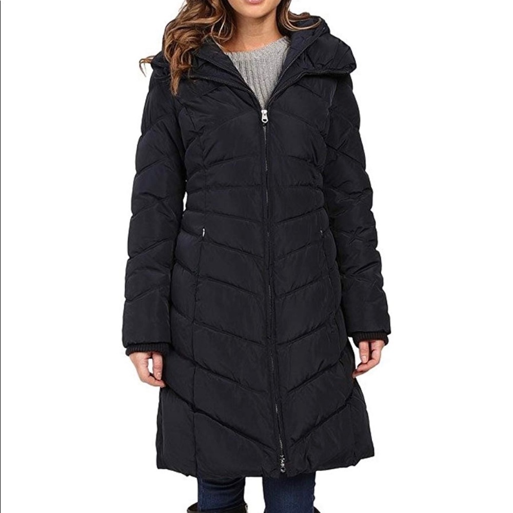 Jessica Simpson navy double layer parka jacket